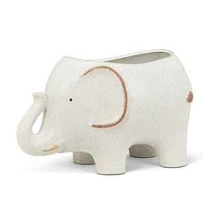 large elephant planter - 6 x 10 " L