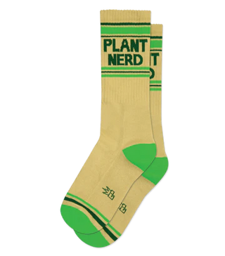 plant nerd gym socks