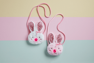 light-up bunny purse - assorted