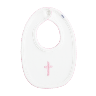 crochet cross bib - assorted
