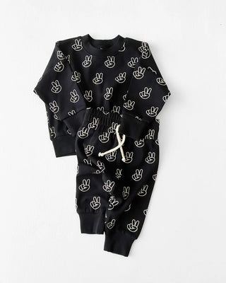 jogger set I good vibes