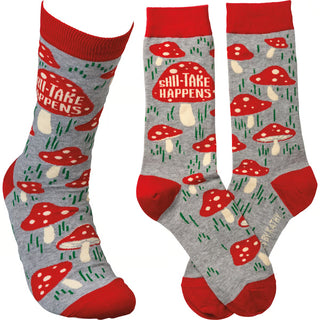 shiitake happens socks