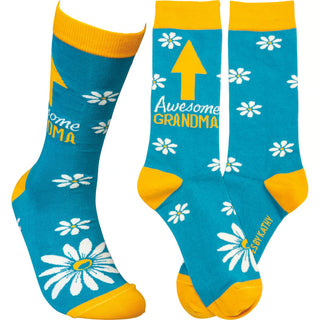 awesome grandma socks