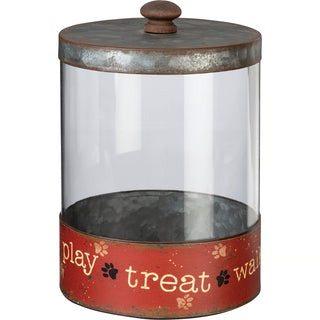 treat nap and treat play treat walk canisters- assorted