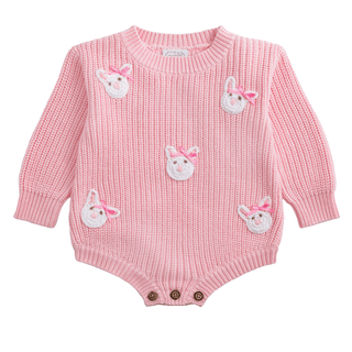 pink bunny sweater bubble