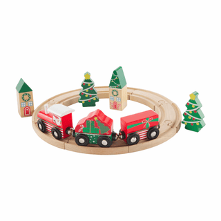 christmas train set