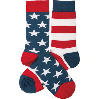 stars and stripes socks