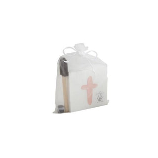 pink cross handprint kit