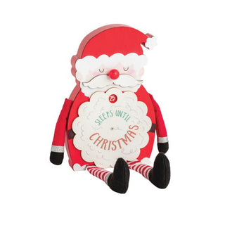 santa christmas countdown sitter