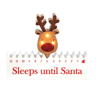 reindeer countdown block