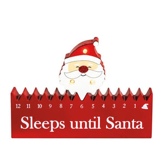 santa countdown block