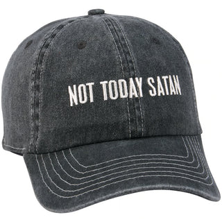 not today satan baseball cap