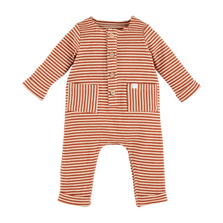 waffle stripe one-piece