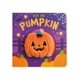 halloween pumpkin plush book