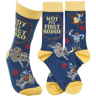 not my first rodeo socks