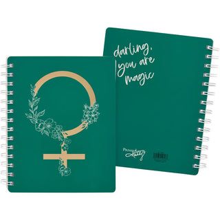 darling you are magical spiral notebook