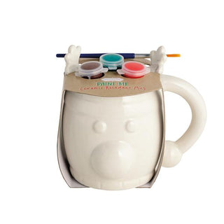 paint-me reindeer mug