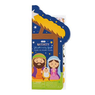 nativity sticker book