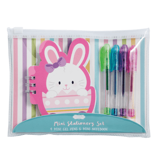 pink easter stationary set