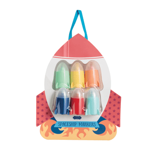 spaceship shaped markers