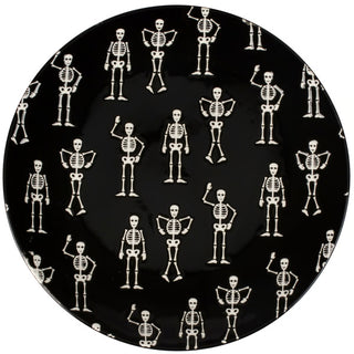 skeletons salad plate
