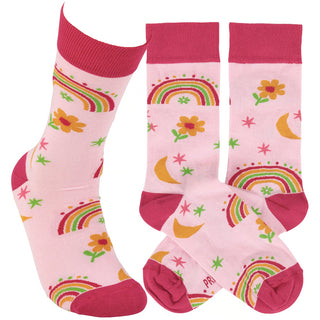 rainbow socks