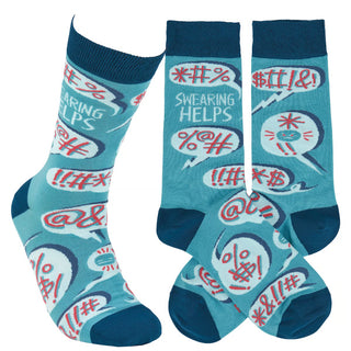 swearing helps socks