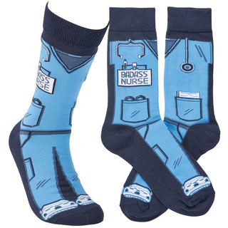 badass nurse socks