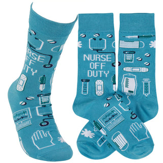 nurse off duty socks