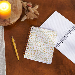 butterfly spiral notebook