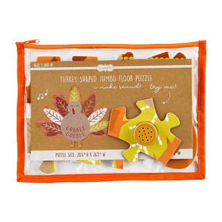 turkey shaped floor puzzle