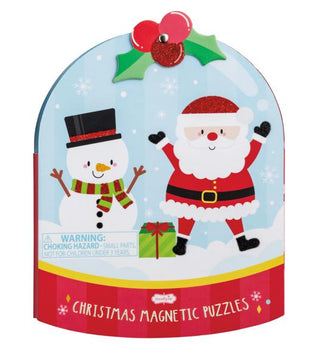 santa globe magnetic book