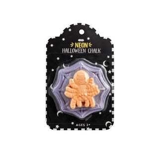 orange spider neon chalk