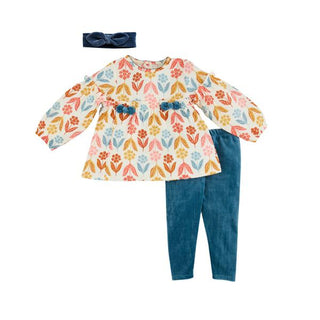 fall floral tunic and legging set