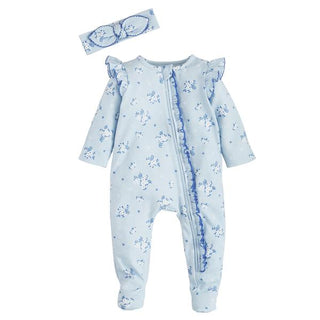 ditsy floral baby sleeper