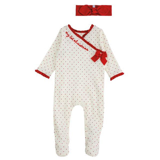 my 1st christmas baby sleeper