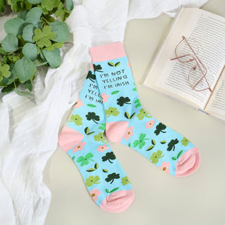 i'm not yelling, i'm irish socks