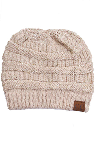 sequin beanie - assorted