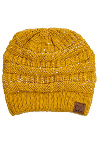 sequin beanie - assorted