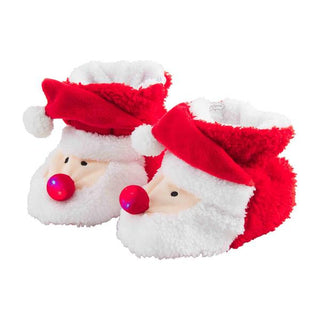 santa light up slippers