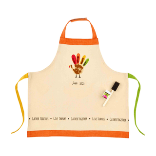 turkey handprint apron