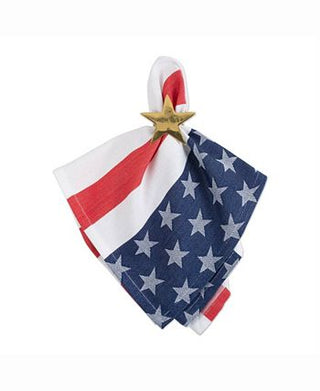 stars & stripes jacquard napkins