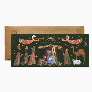 holiday nativity no.10 card