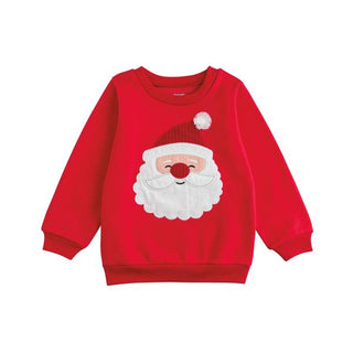 applique santa toddler sweatshirt