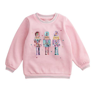 nutcracker sequin sweatshirt
