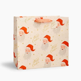 santa large holiday gift bag