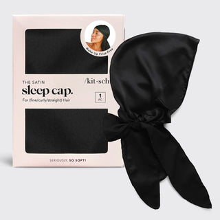 the satin sleep cap