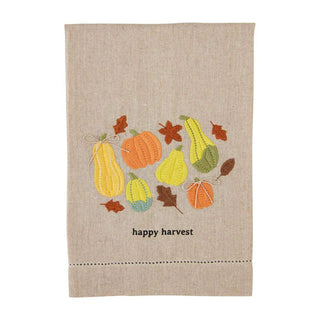 harvest hem stitch towel