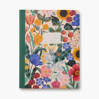blossom ruled notebook