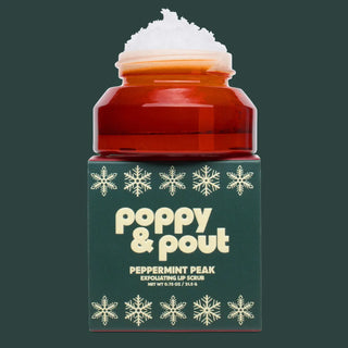 retro ski collection lip scrub - peppermint peak